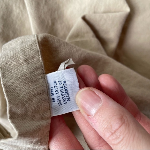 Ralph Lauren Men’s Long Sleeve Button Down Size 3XLT Tan - Picture 6 of 7